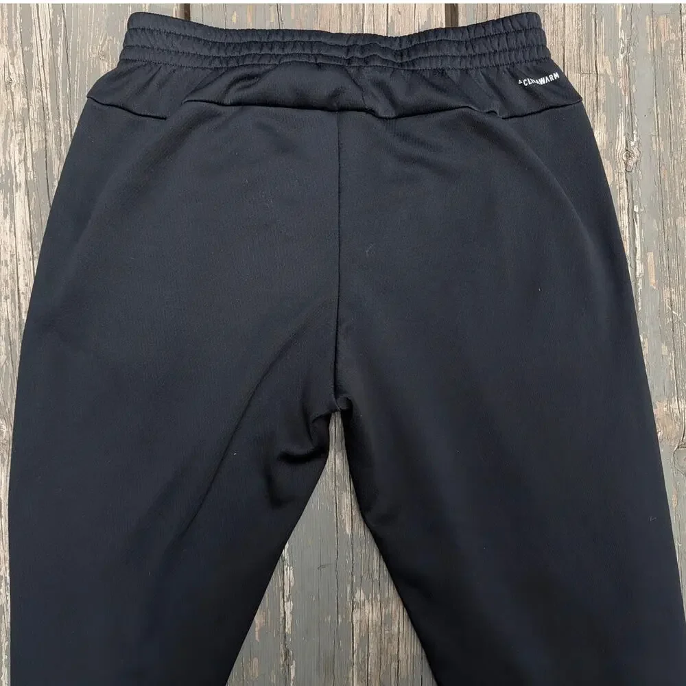 Adidas Men's M Sweatpants Black Fleece Cozycore Y2K Skater Streetwear Baggy